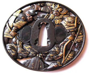 nagamaru gata tsuba